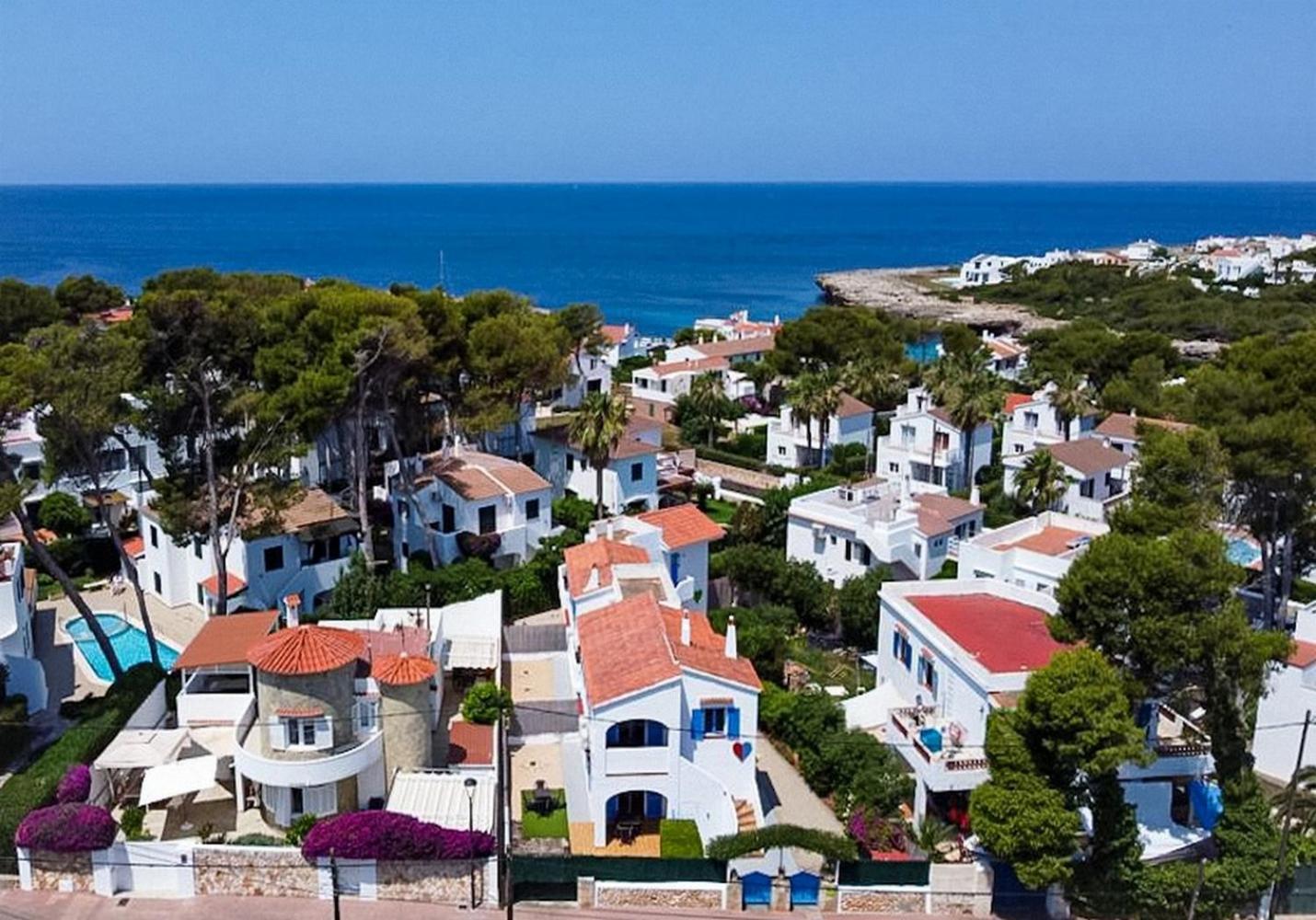Apartamentos Ciutadella カラ・ブランカ エクステリア 写真